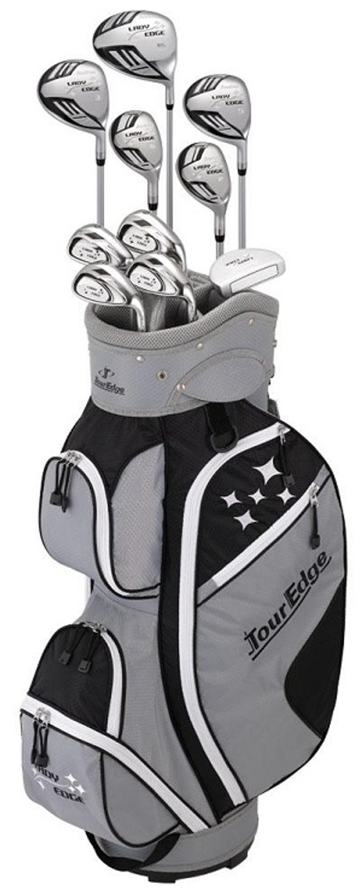 Ladies Tour Edge Golf Lady Edge Full Set With Cart Bag